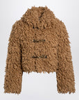 Burberry Beige wool-blend short jacket