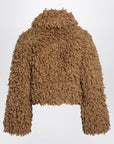 Burberry Beige wool-blend short jacket