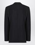 Burberry Navy blue wool blend jacket