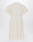 Burberry Ivory trench dress in viscose