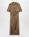 Burberry Viscose twill trench dress