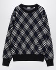 Burberry Check-pattern wool blend sweater
