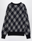 Burberry Check-pattern wool blend sweater