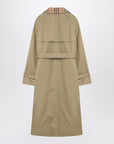 Burberry Castleford double-breasted trench with Check collar