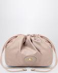 Burberry Reversible pouch in pink nylon with Check pattern