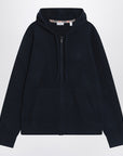 Burberry Navy blue zip-up cardigan