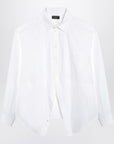 Balenciaga Asymmetrical white cotton shirt