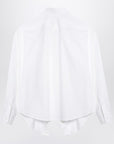 Balenciaga Asymmetrical white cotton shirt