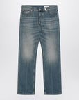 Alexander McQueen Faded blue jeans