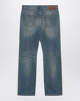 Alexander McQueen Faded blue jeans