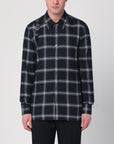 Alexander McQueen Cotton flannel checkered shirt