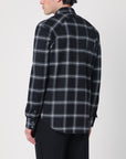 Alexander McQueen Cotton flannel checkered shirt