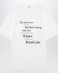 Alexander McQueen white cotton t-shirt