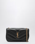 Saint Laurent LouLou mini black leather bag