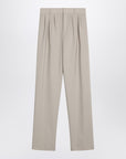 Saint Laurent Beige wool trousers