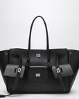 Balenciaga Carry All Bel Air large bag in black leather