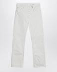 Alexander McQueen White denim trousers