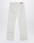 Alexander McQueen White denim trousers