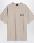 Balenciaga Political Campaign T-shirt beige with distressed details