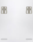 Balenciaga Nano XS silver Stud Earrings