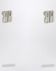 Balenciaga Nano XS silver Stud Earrings