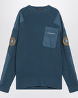 Balenciaga Blue Uniform Merch cotton jumper