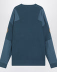 Balenciaga Blue Uniform Merch cotton jumper