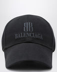 Balenciaga Nano BB black baseball cap