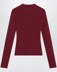 Balenciaga Ribbed burgundy Nano BB sweater