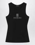 Balenciaga Black Nano BB tank top
