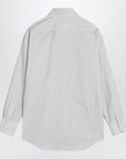 Saint Laurent Cassandre black/white pinstripe shirt