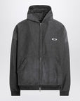 Balenciaga Trompe L''Oeil anthracite mélange cotton sweatshirt
