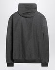 Balenciaga Trompe L''Oeil anthracite mélange cotton sweatshirt