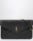 Saint Laurent Cassandre XXL black envelope bag with chain