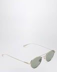 Saint Laurent SL 97 gold/green sunglasses