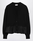 Moncler Black cashmere-blend cardigan