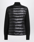 Moncler Black padded zip-up cardigan