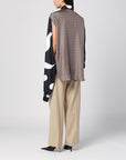 Moschino Silk patchwork shirt