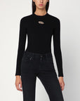 Diesel Black ribbed M-Valari sweater