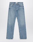 AGOLDE Light blue jeans in regenerated denim