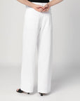 AGOLDE Wide Vana Fold white jeans