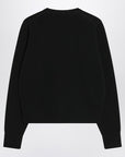 Acne Studios Black yak wool cardigan
