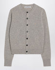 Acne Studios Grey melange yak wool cardigan