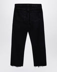 AGOLDE Black jeans in organic denim