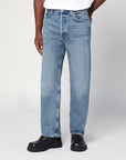 AGOLDE Light blue washed-effect jeans