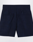 Sportmax Blue wool-blend shorts