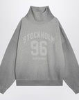 Acne Studios Grey oversized turtleneck sweatshirt