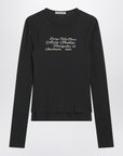 Acne Studios Black layered long-sleeve t-shirt