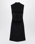 Sportmax Black wool blend sleeveless dress