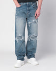 AMIRI Jeans with rips Honeycomb Indigo